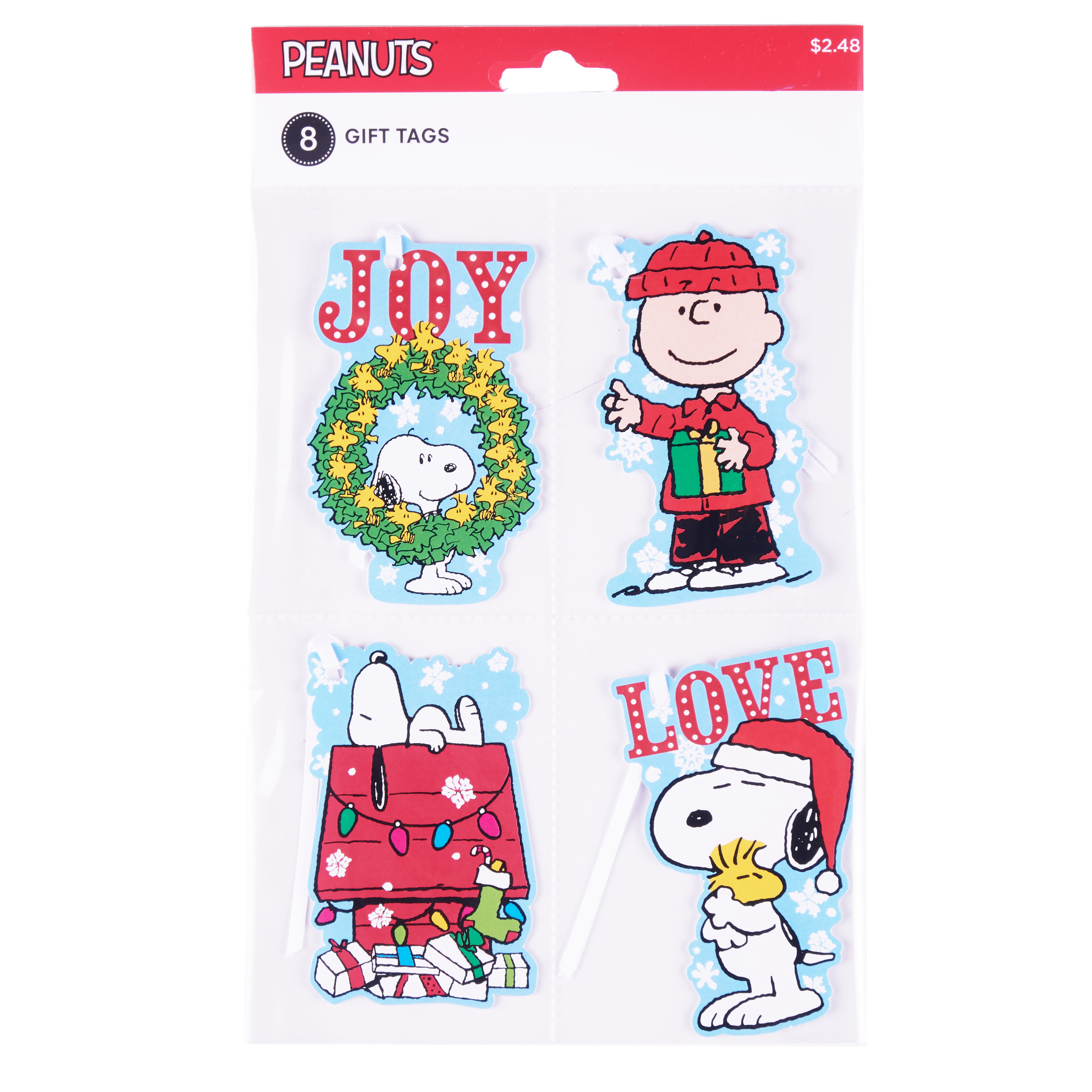 Merry Christmas Tags Christmas Gift Tags - Party Peanut