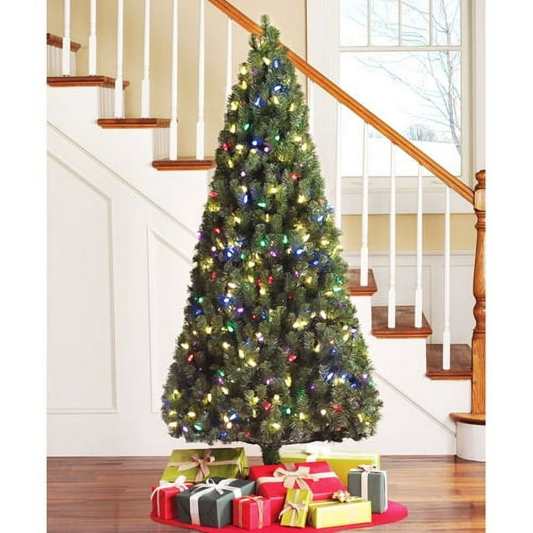 Holiday Time Pre Lit 6.5 LED Color Changing Artificial Christmas