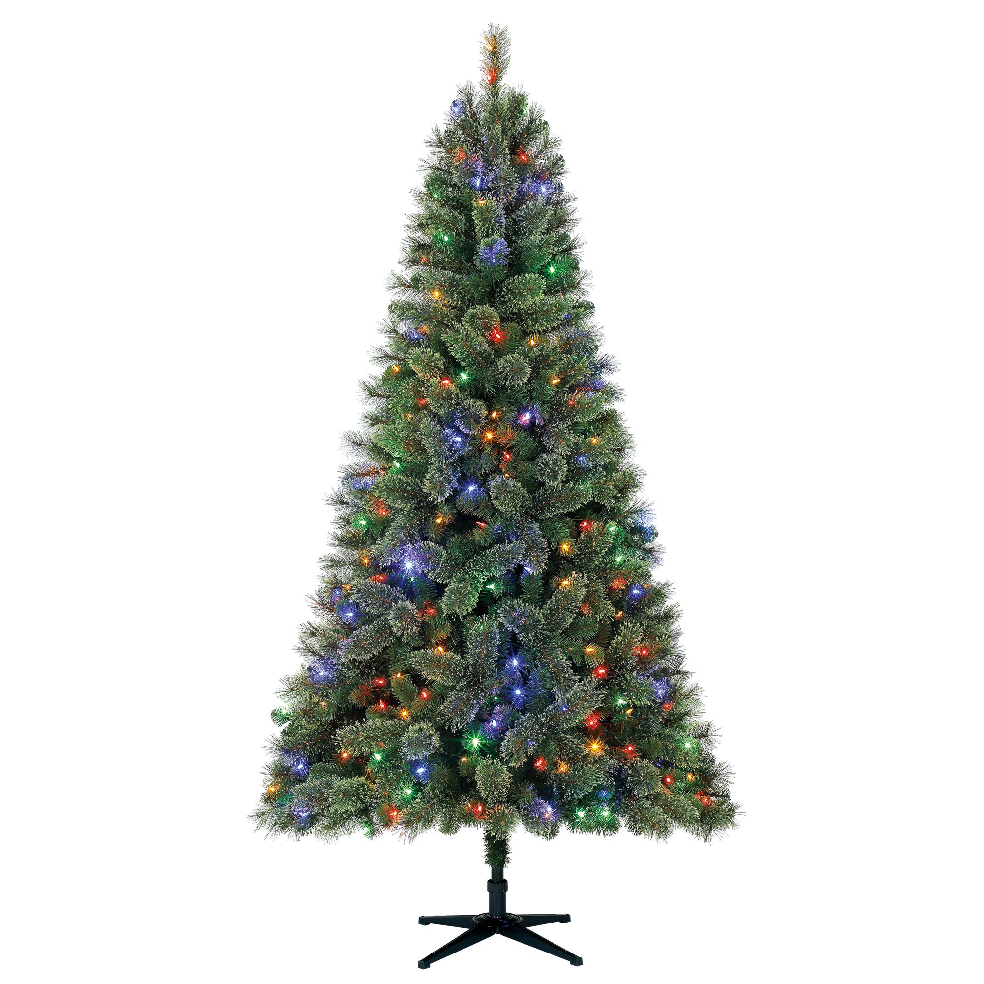 Holiday Time Pre-Lit 7.5' Liberty Pine Artificial Christmas Tree, Color Changing-Lights - image 1 of 15