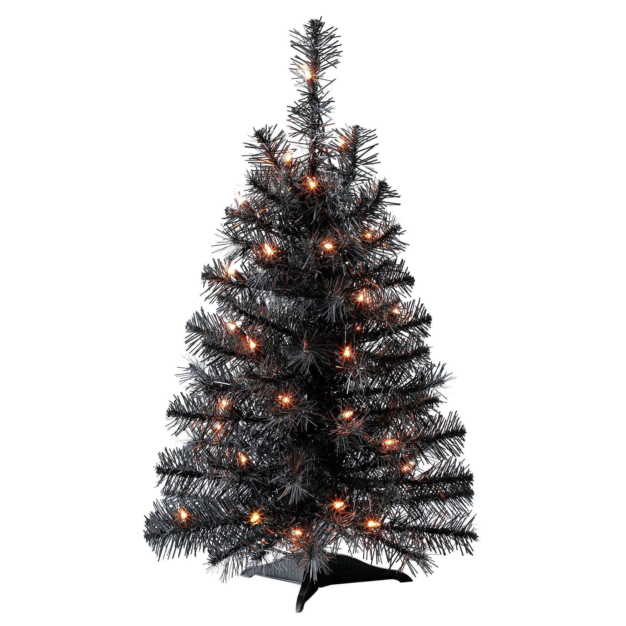 Black christmas tree walmart deals