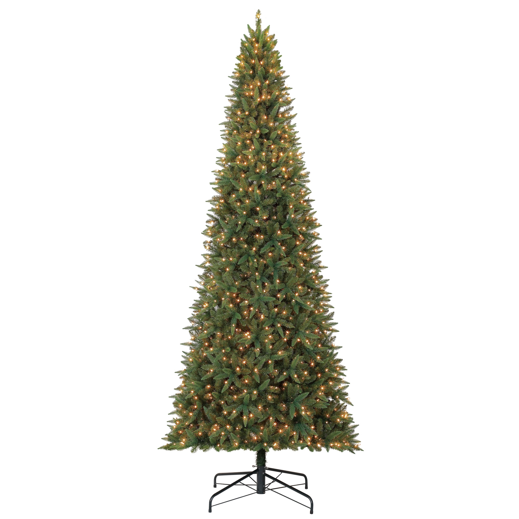 Holiday Time Prelit Pine Christmas Tree 12 ft, Green