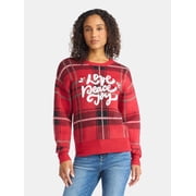 Holiday Time Women's and Women's Plus Pretty Christmas Sweater, Sizes XXS-3X