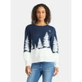 thumbnail image 1 of Holiday Time Women's and Women's Plus Pretty Christmas Sweater, Sizes XXS-3X, 1 of 5