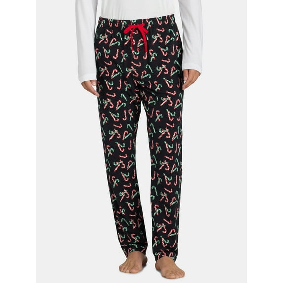 Holiday Time Print Sleep Pants for Men, Sizes S-XL