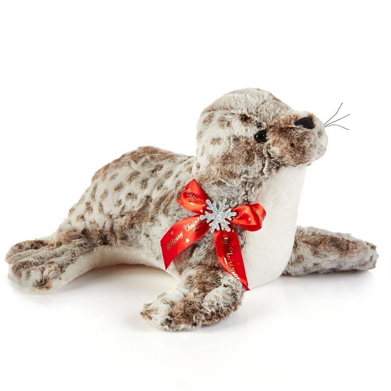 Holiday Time Realistic Seal Plush Walmart