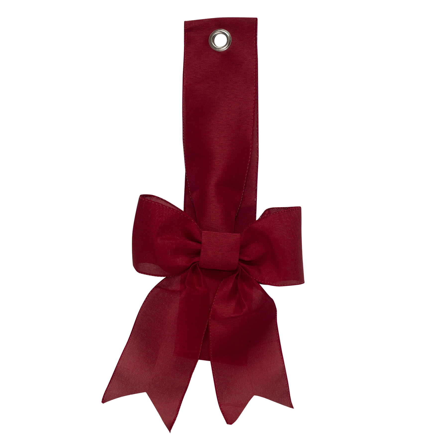 Holiday Time Red Bow Wreath Hanger