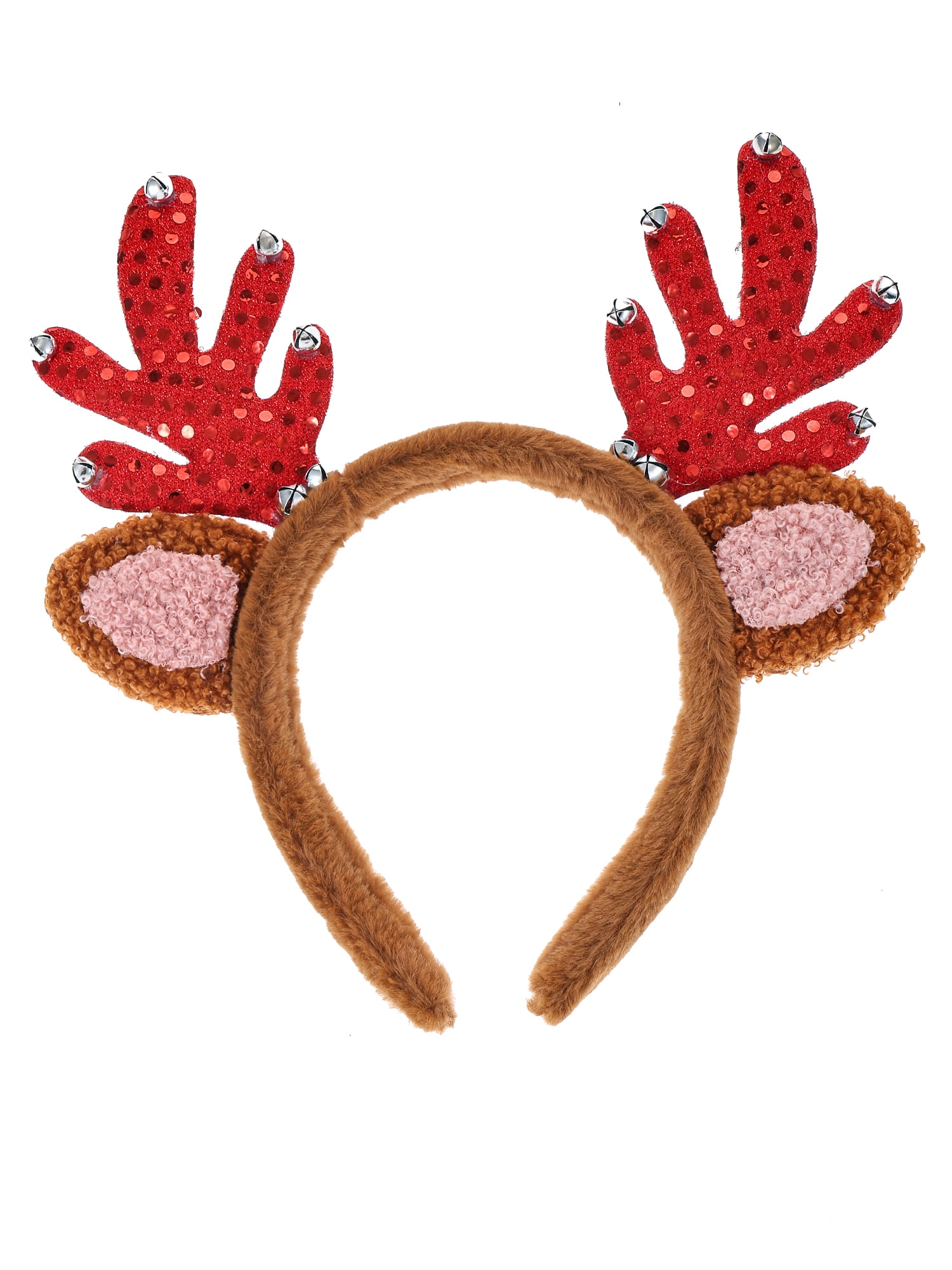 Holiday Time Red Reindeer Antler Head Bopper, 1 Piece