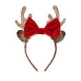 thumbnail image 1 of Holiday Time Reindeer and Red Bow Headband, 1 Piece, 1 of 4