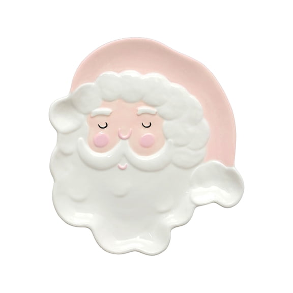 Holiday Time Santa Tray, Pink