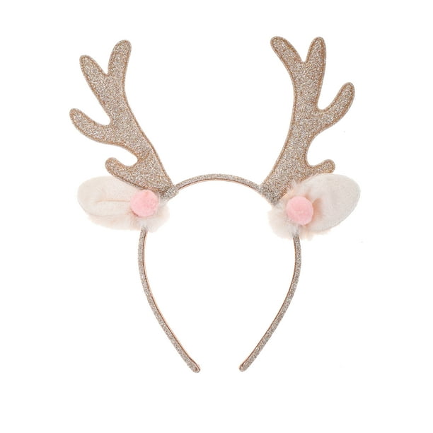 MILK X SODA SPARKLE REINDEER HEADBAND RED MILK X SODA SPARKLE REINDEER HEADBAND RED