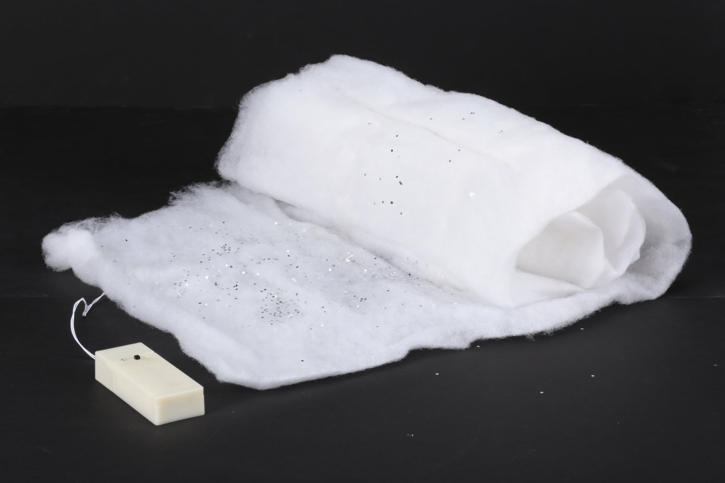 Holiday Time Snow Blanket with LED