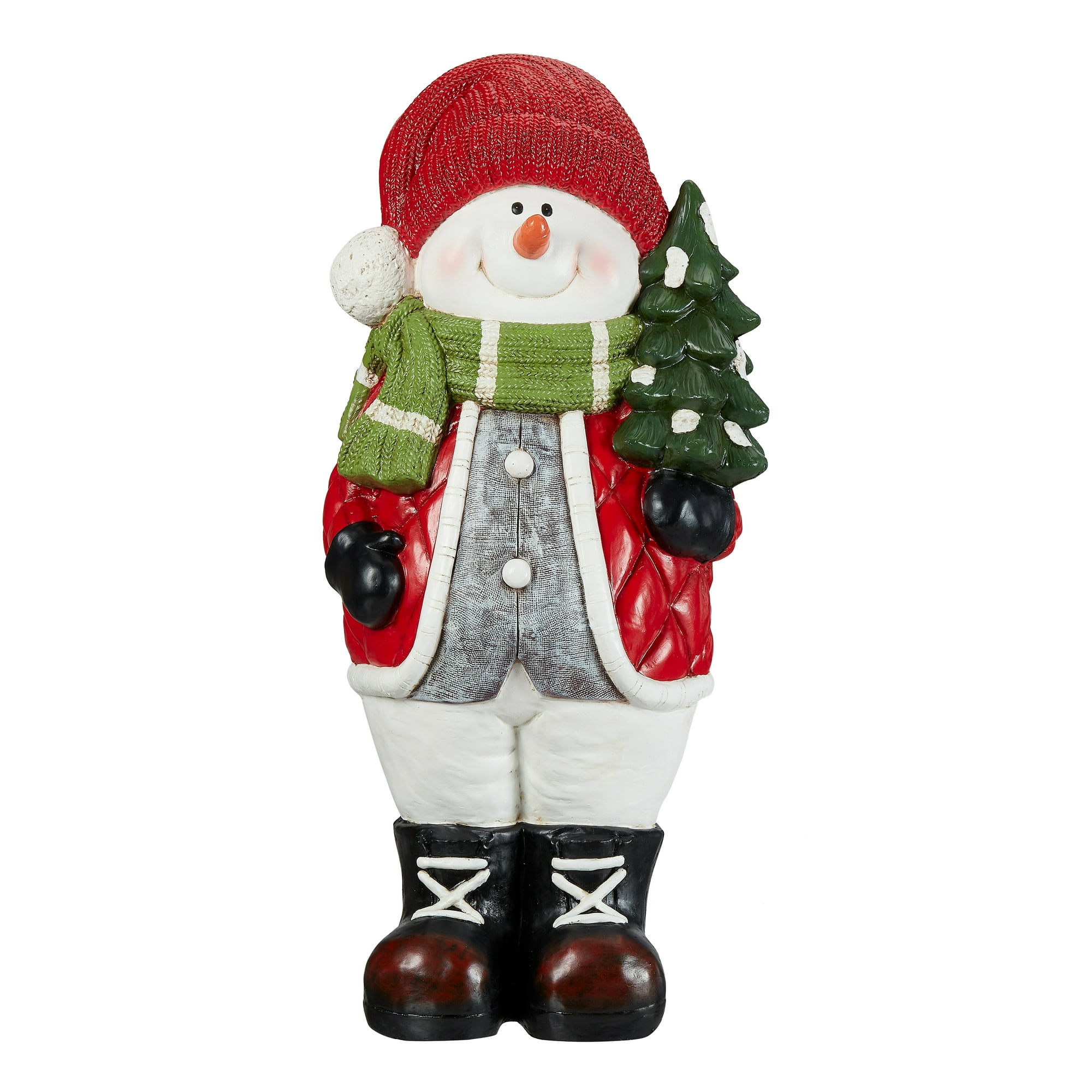 Holiday Time Snowman Outdoor Christmas Decoration, 36\