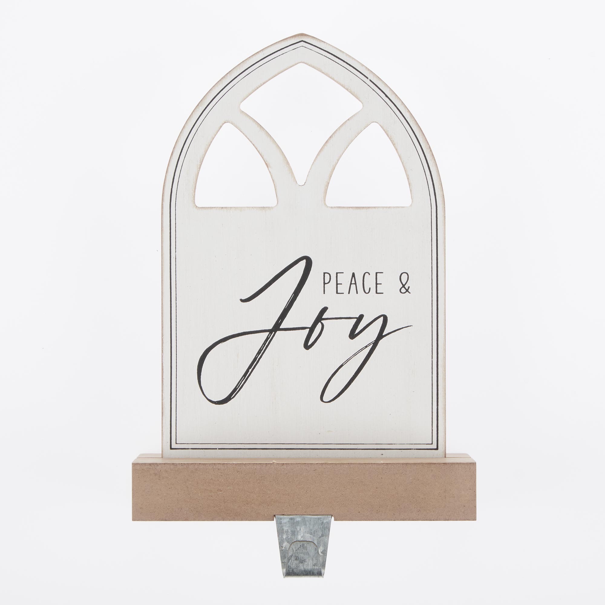 Holiday Time Stocking Holder, 8" — Joy