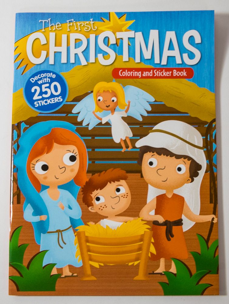 Holiday Time The First Christmas Coloring &amp; Activity Book - Walmart.com