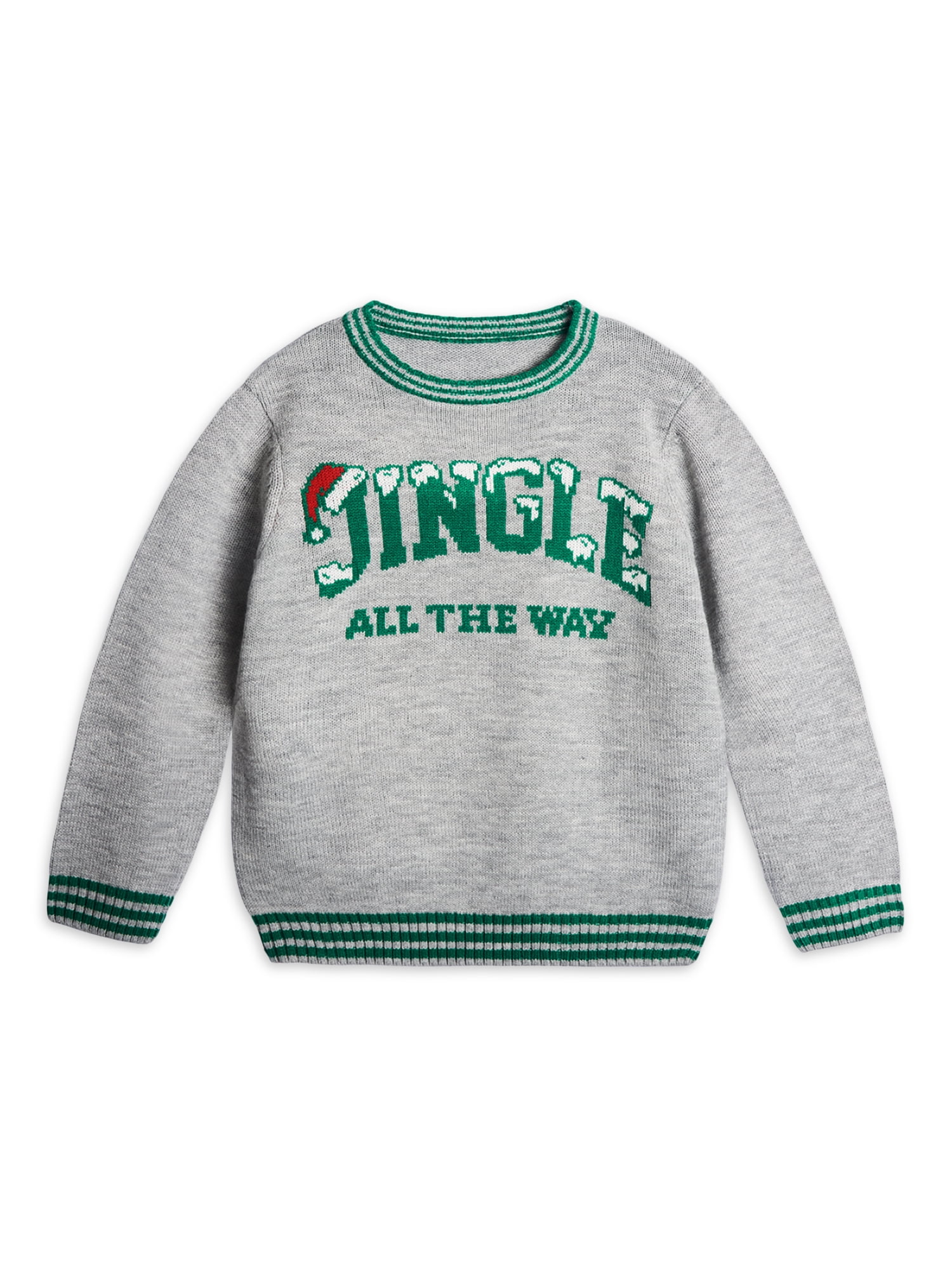 Holiday Time Toddler Boys Christmas Sweater, Sizes 2T5T