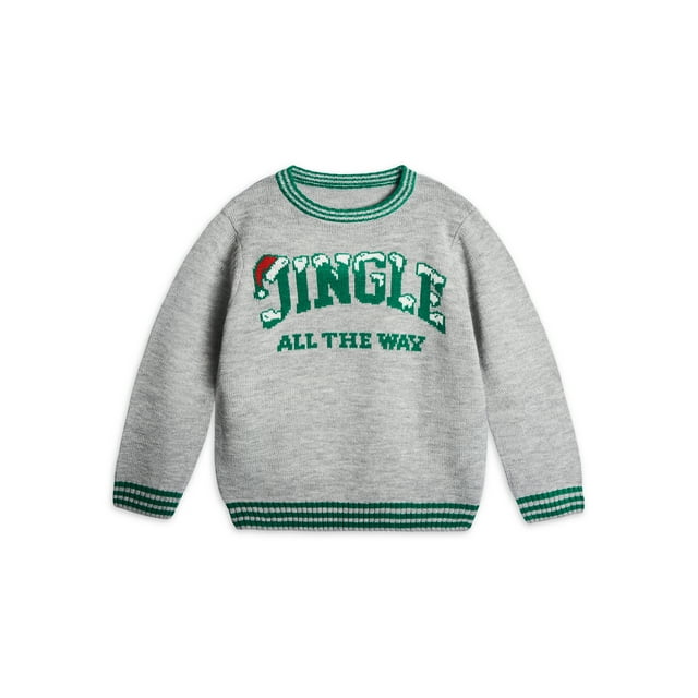 Holiday Time Toddler Boys Christmas Sweater, Sizes 2T5T
