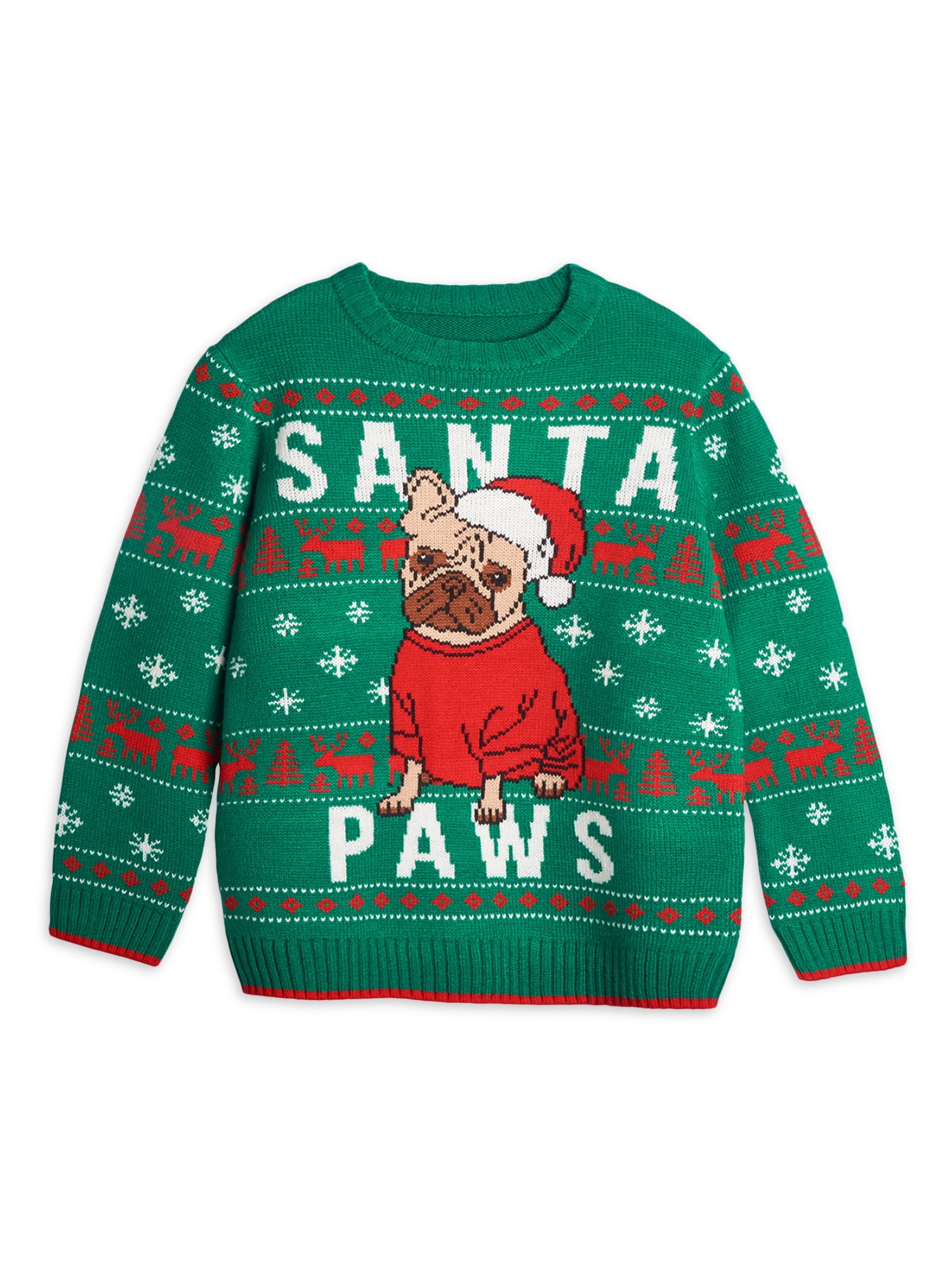 Holiday Time Toddler Boys Christmas Sweater, Sizes 2T5T