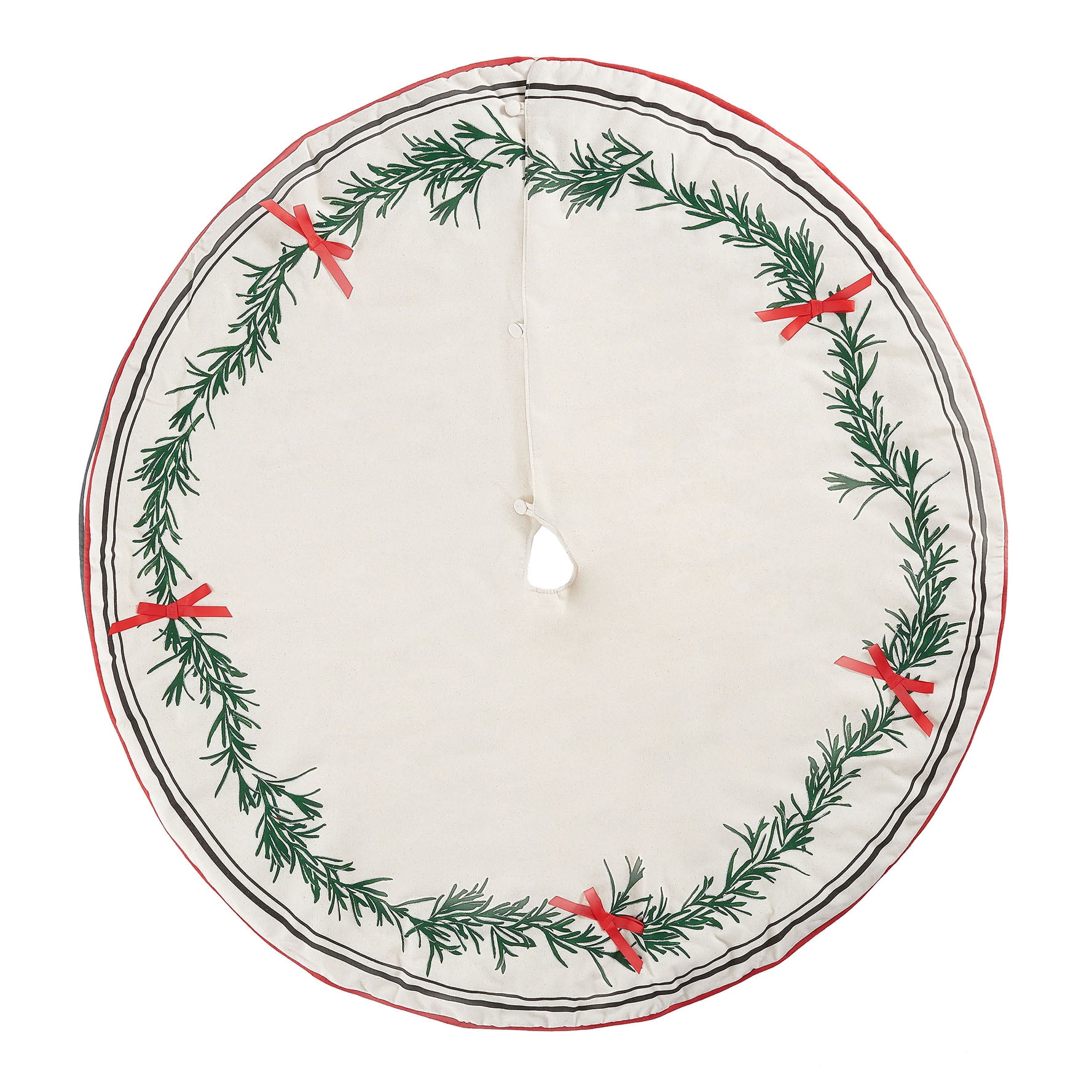 Holiday Time Tree Skirt 