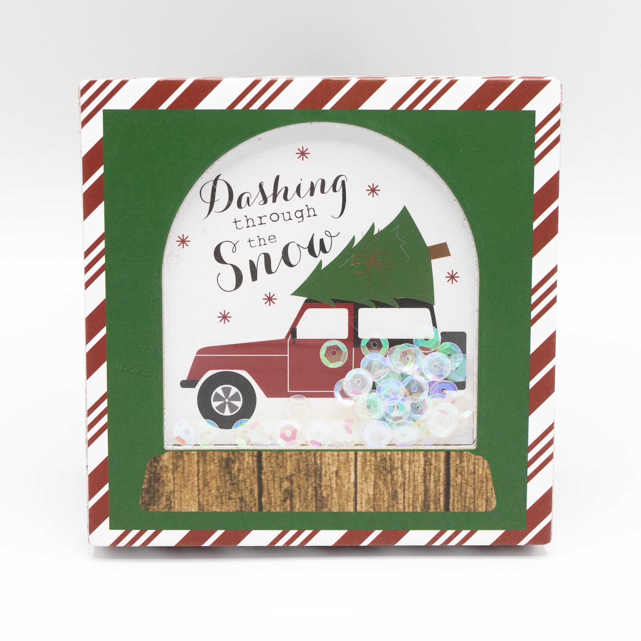 Holiday Time Truck Gift Card Holder Box with Confetti Shaker, 1 Count