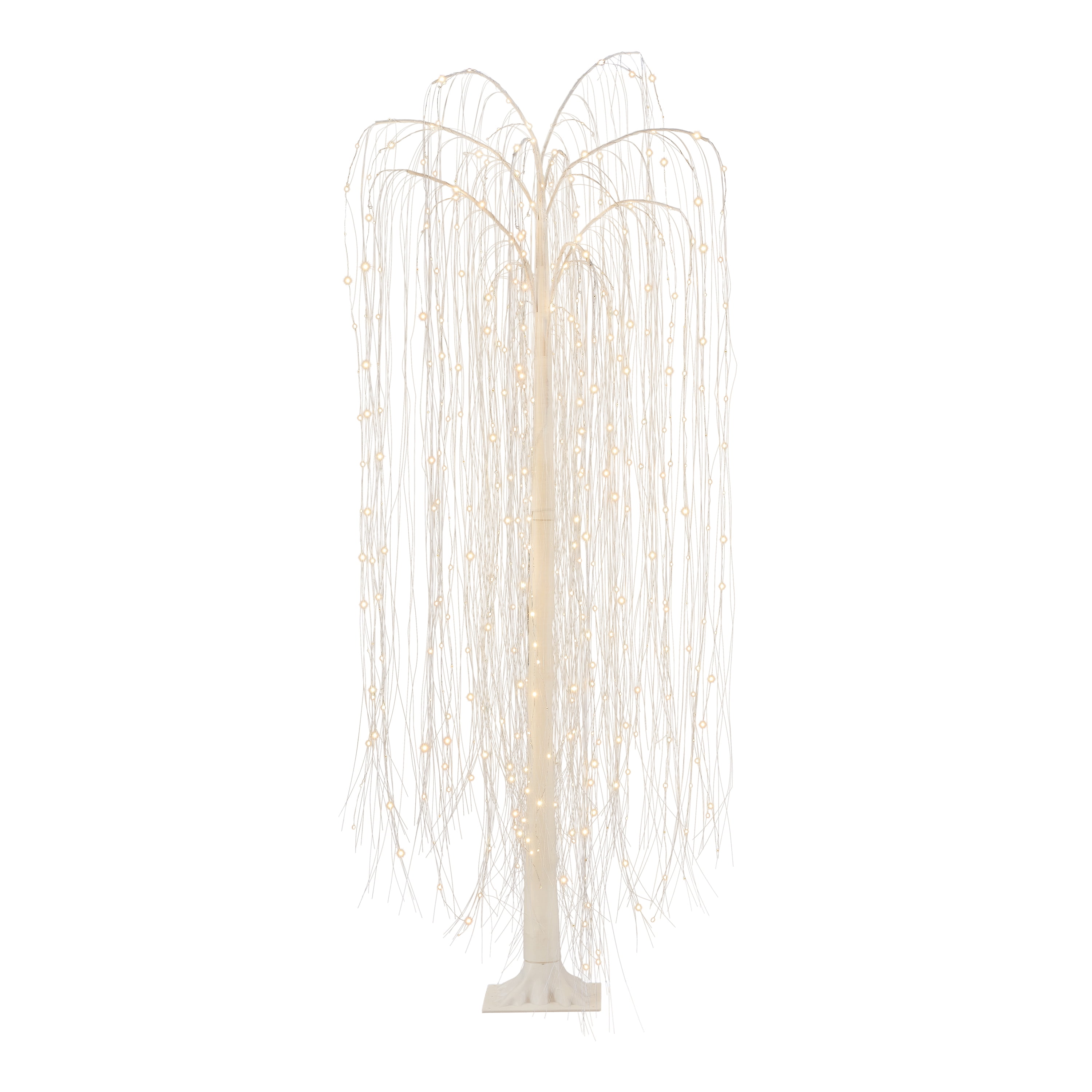 Holiday Time Twinkling LED Willow Tree, Indoor/Outdoor Christmas Decoration, 6'