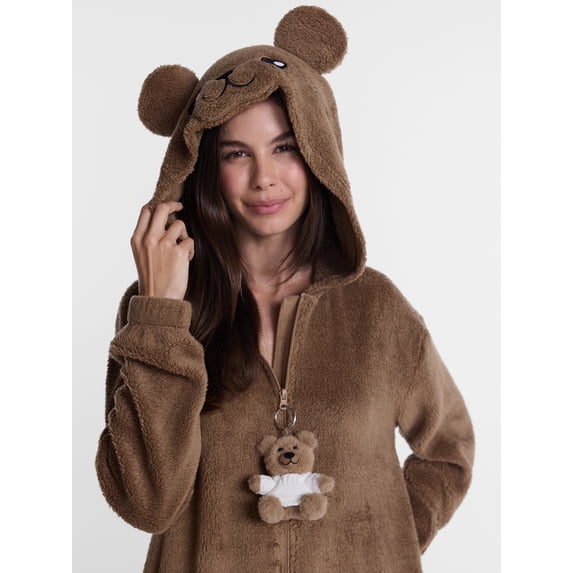 Bear Women’s Union Suit from Way To Celebrate, Sizes XS-3X