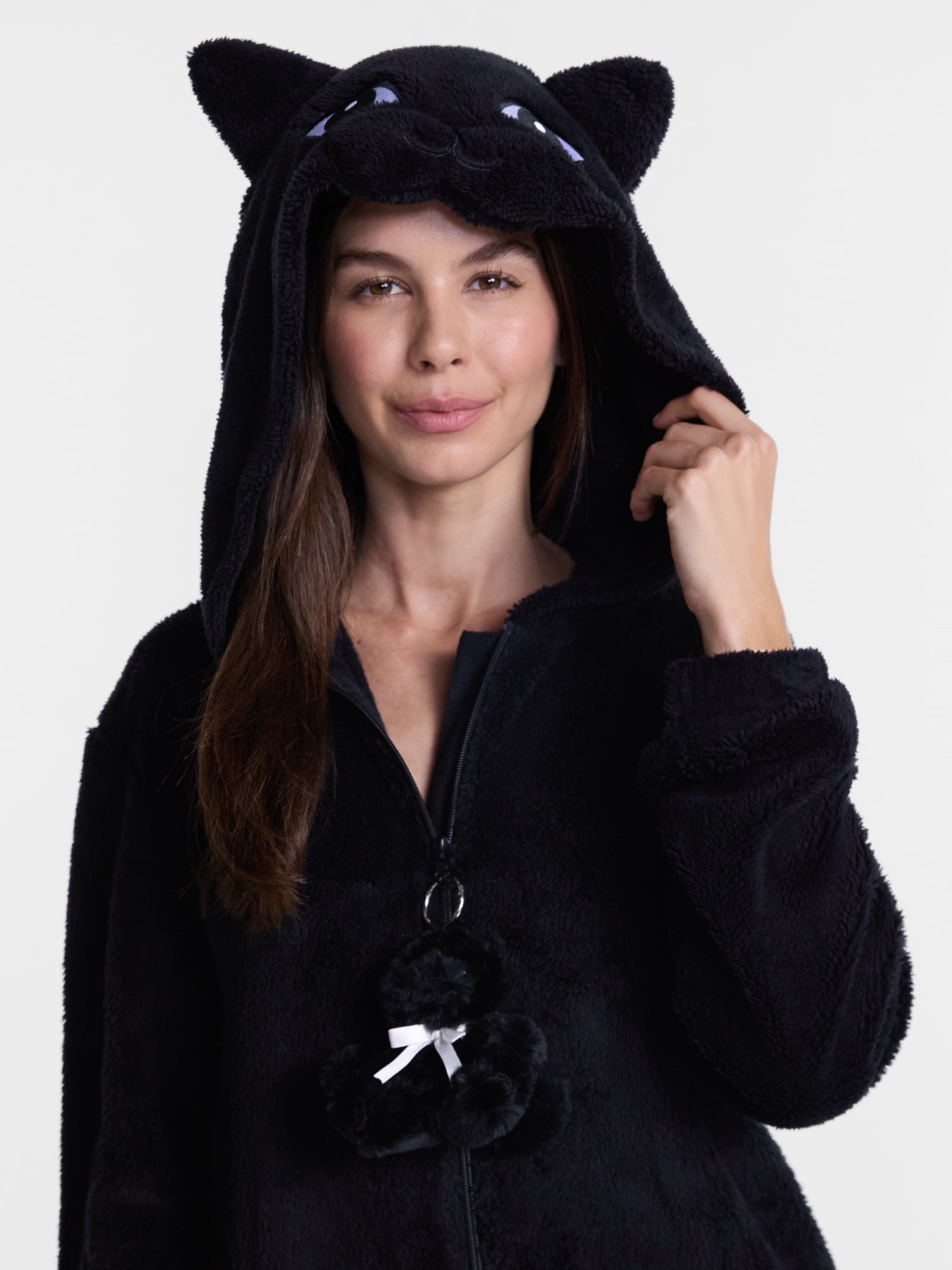 Cat Women’s Union Suit from Way To Celebrate, Sizes XS-3X