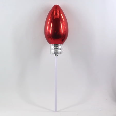 Holiday Time Unlit Pathway Marker, Light Bulb