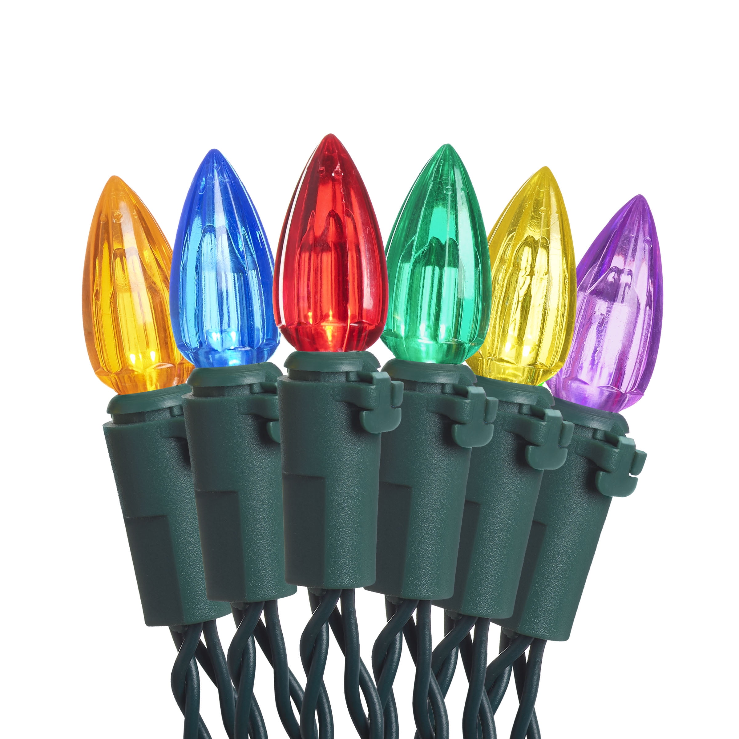 Holiday Time Vertical-Cut Multi-Color 20 LED String Lights C3 Holiday ...