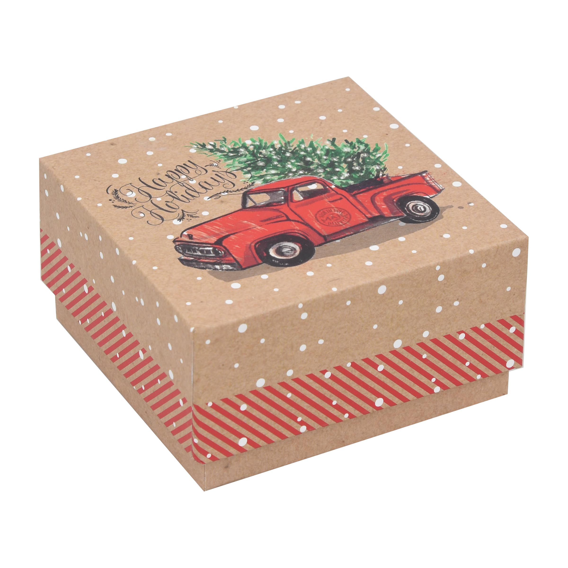Holiday Time Vintage Truck Gift Box
