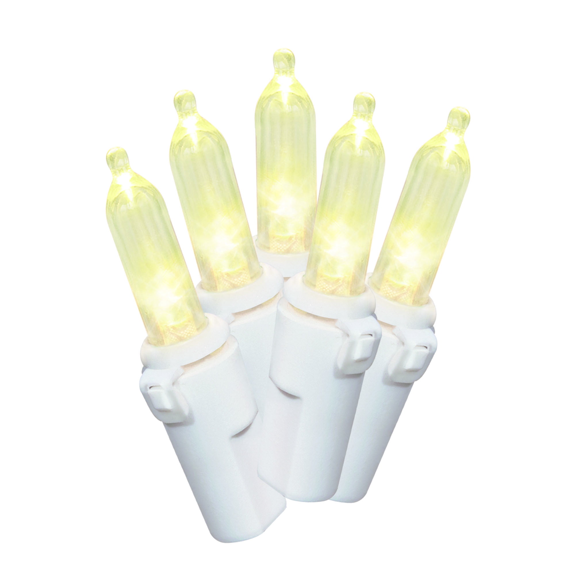 Holiday Time Warm White LED Mini Christmas Lights, 86', 100 Count, 4