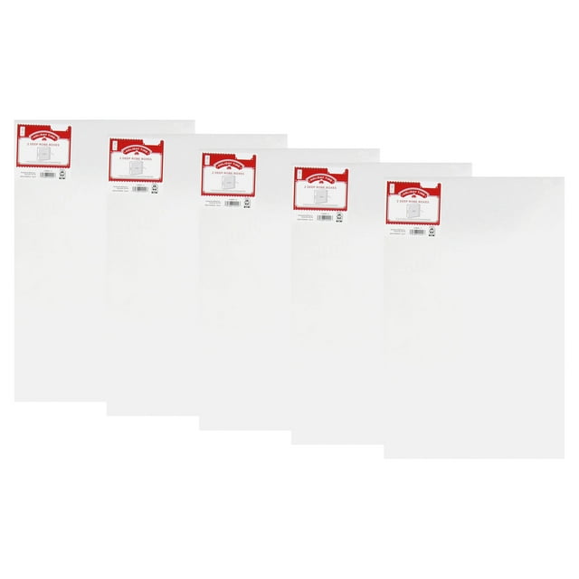 (5 pack) Holiday Time White Paper Deep Robe Gift Boxes, 2 Count (17" x