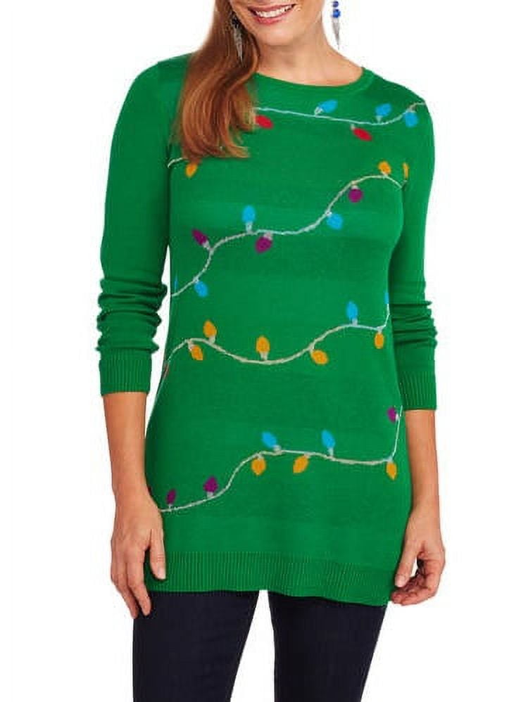 Holiday Time Women's Christmas Tunic Swe