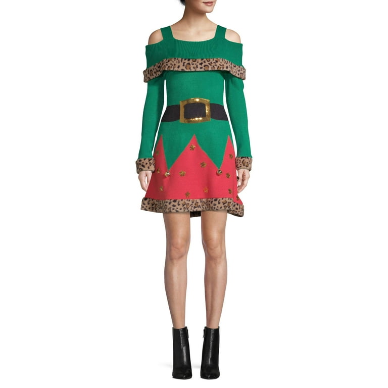 Walmart sweater hotsell dress christmas