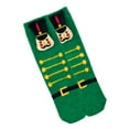 thumbnail image 1 of Holiday Time Women's Nutcracker 3D Cozy Crew Socks, 1-Pack, Size 4-10, 1 of 7