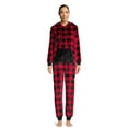 thumbnail image 1 of Holiday Time Women’s Print Union Suit, Sizes XS-3X, 1 of 5