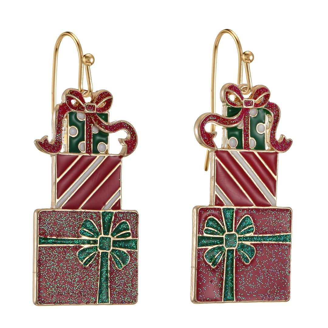 Holiday Time Women's Reindeer Earring