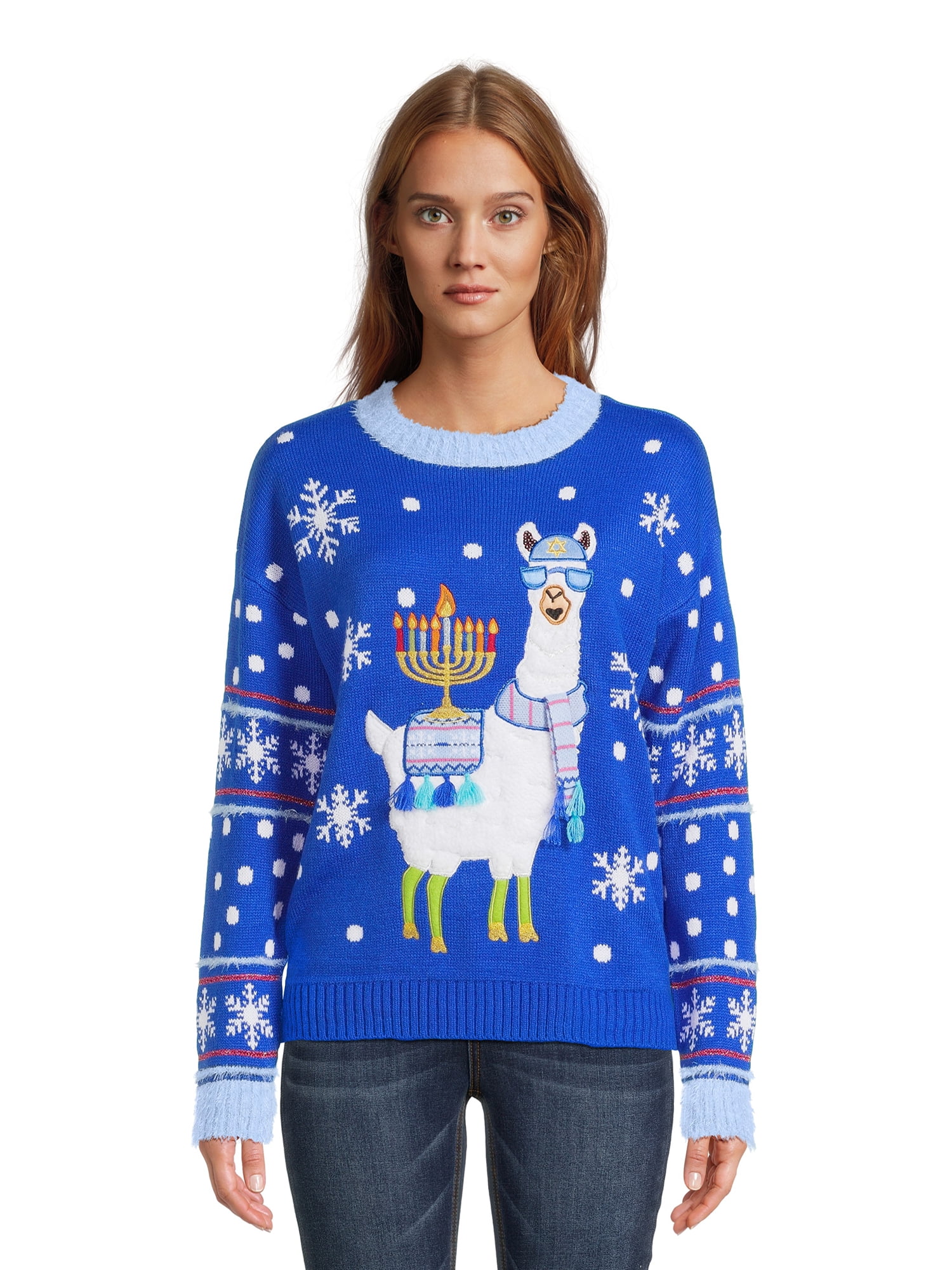 Walmart llama sweater top