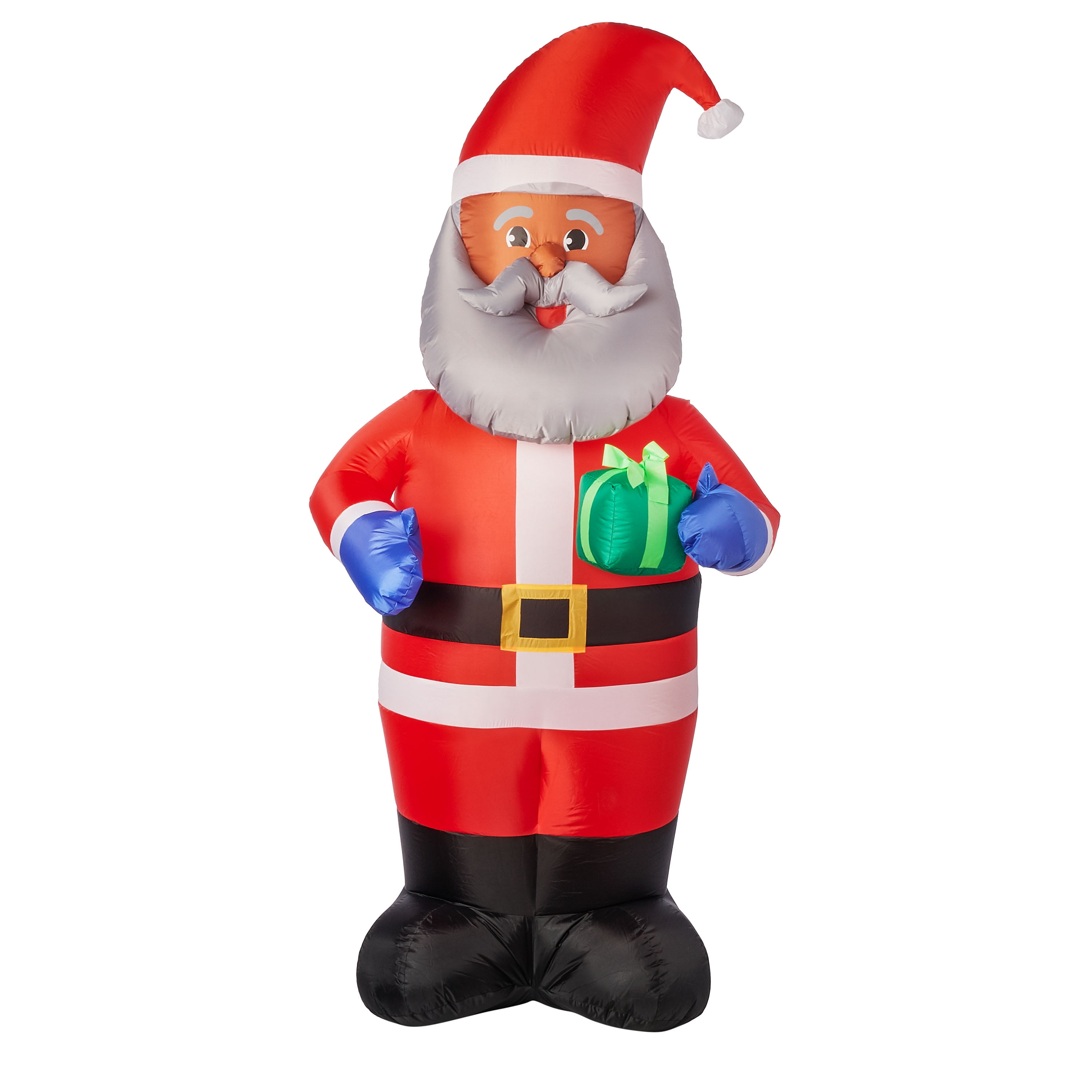 Holiday Time Yard Inflatables Santa, 7 ft