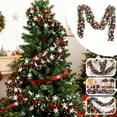 thumbnail image 1 of Holiday Tinsel Garland,Metallic Glitter Christmas Garland for Tree Staircase Mantle Railing, Indoor Outdoor Xmas Decorations for Home Party Wedding New Year Birthday Celebrations, 1 of 9