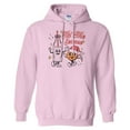 thumbnail image 1 of Holiday Tis the Season Hoodie Sweatshirt Unisex 2X-Large Pink, 1 of 5