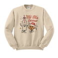 thumbnail image 1 of Holiday Tis the Season Sweatshirt Unisex Large Sand, 1 of 5