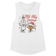 thumbnail image 1 of Holiday Tis the Season Women's Muscle Tank Large White, 1 of 5