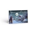 thumbnail image 1 of Holiday Town and Santa Christmas Card - 4.5" x 6.25" Christmas Cards - 18 Cards, 1 of 4
