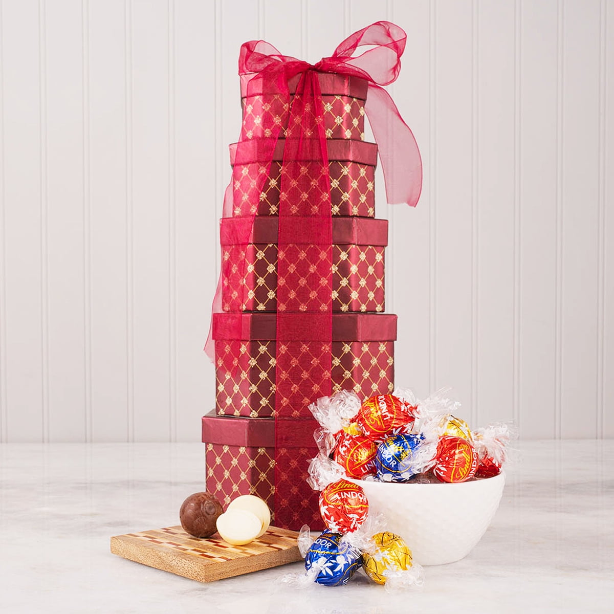 Holiday Truffle Gift Tower, 5 boxes