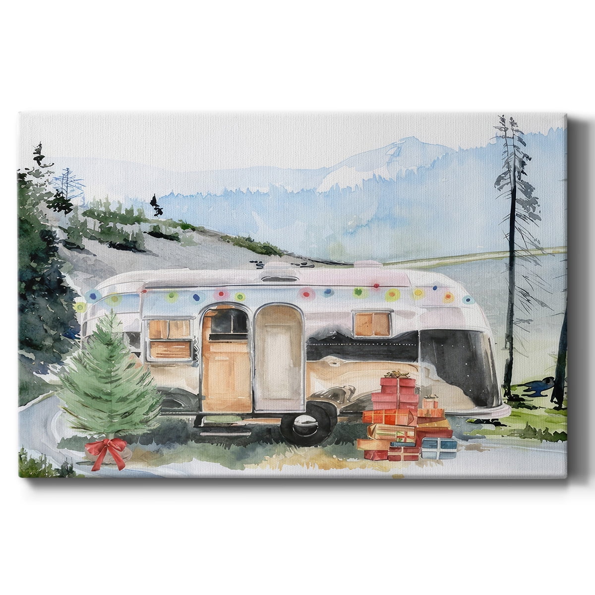 Holiday Vacation I- Gallery Wrapped Canvas