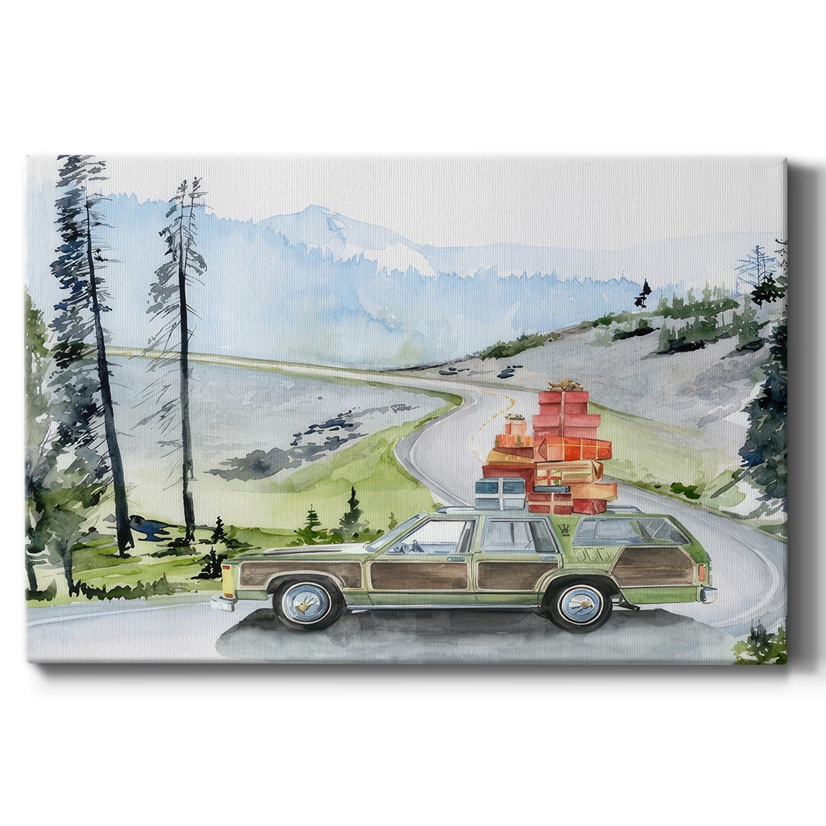 Holiday Vacation II- Gallery Wrapped Canvas