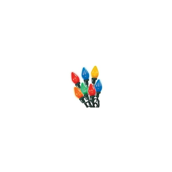 Holiday Wonderland 11234-88 Christmas Lights LED Replacement Bulb, C7, Multi-Color Ceramic, 5-Pk. - Quantity 50