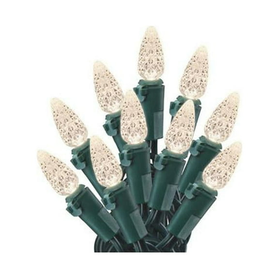 Holiday Wonderland 47696-88A Holiday 70-Light Set, C3 LED, Warm White - Quantity 12