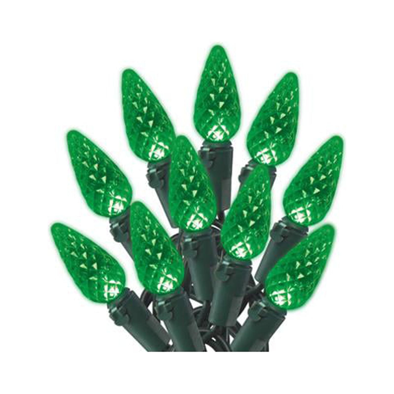 Holiday Wonderland 4787588A Christmas LED 70Light Set, C6, Green