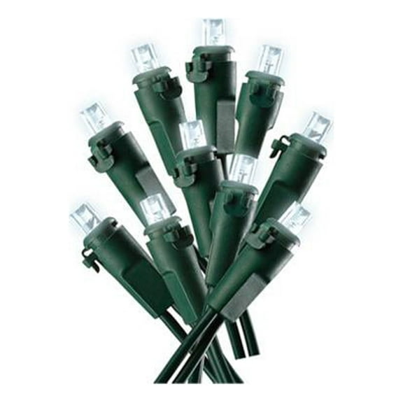 Holiday Wonderland 47920-88A Christmas LED 70-Light Set, Micro, Cool White - Quantity 12